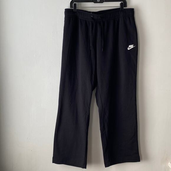 Nike Plus‎ Mid Rise Wide Leg Sweat Pants Joggers SZ 2X Athleisure Casual NWT - Picture 3 of 7